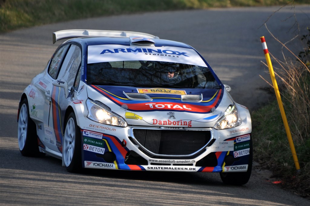 For syvende gang kunne Christian Jensen tage sejren i AutoPartner / Ans Kro Rally GP.
(Foto: Morten Alstrup)